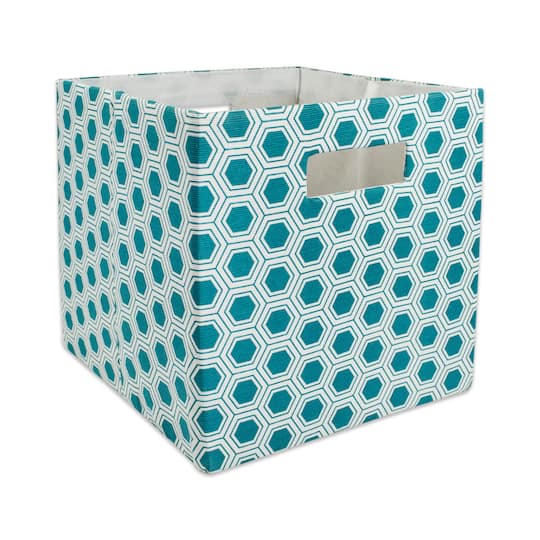 DII&#xAE; 13&#x22; Polyester Honeycomb Storage Cube